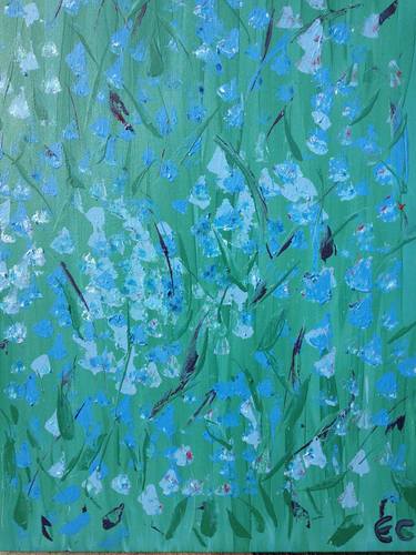 Original Expressionism Floral Paintings by Euan Cameron