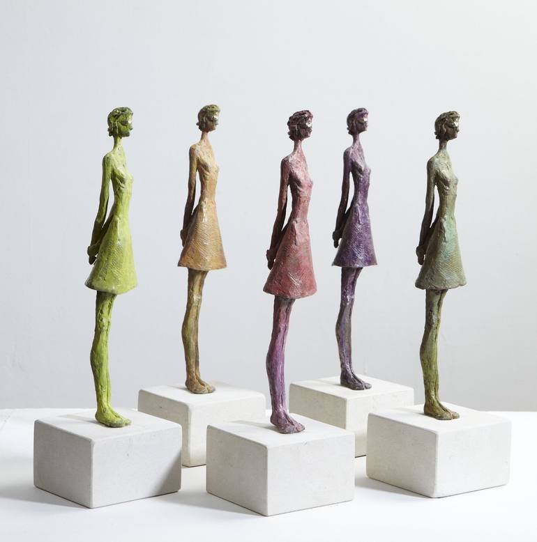 Original Figurative Fashion Sculpture by Sara Ingleby-MacKenzie