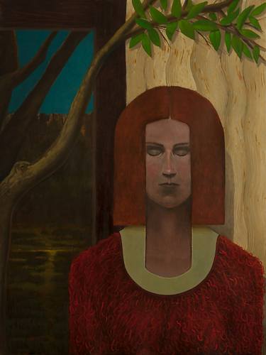 Print of Conceptual Women Paintings by andres montoya