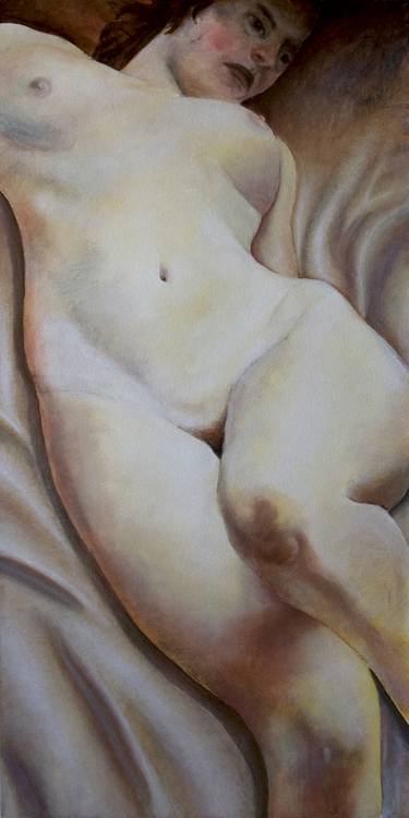 Original Figurative Nude Paintings by andres montoya