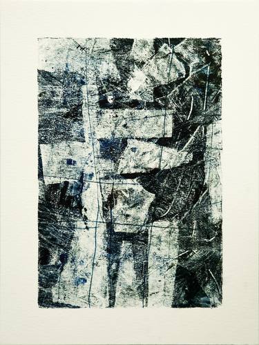 Original Abstract Expressionism Abstract Printmaking by andres montoya