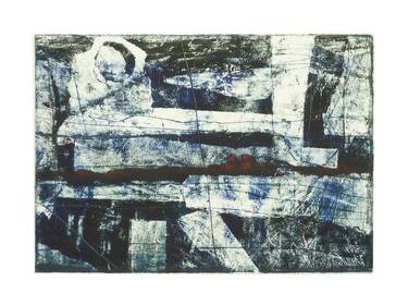 Original Abstract Printmaking by andres montoya