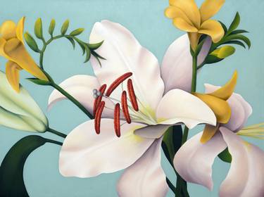 Print of Floral Paintings by Alexandra Calin