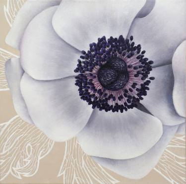 Print of Figurative Floral Paintings by Alexandra Calin