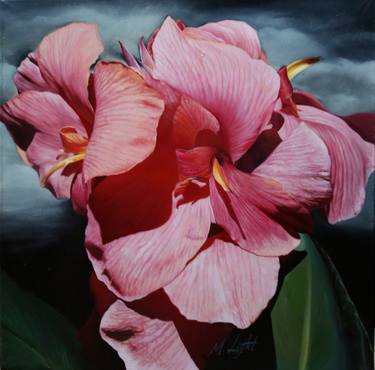 Saatchi Art Artist Mara Light; Paintings, “"Pink Flowers"” #art