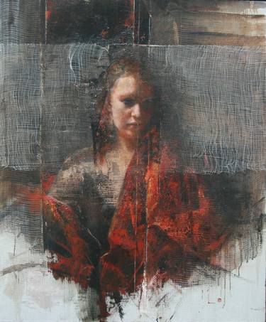 "Portrait Study In Red Drape" thumb