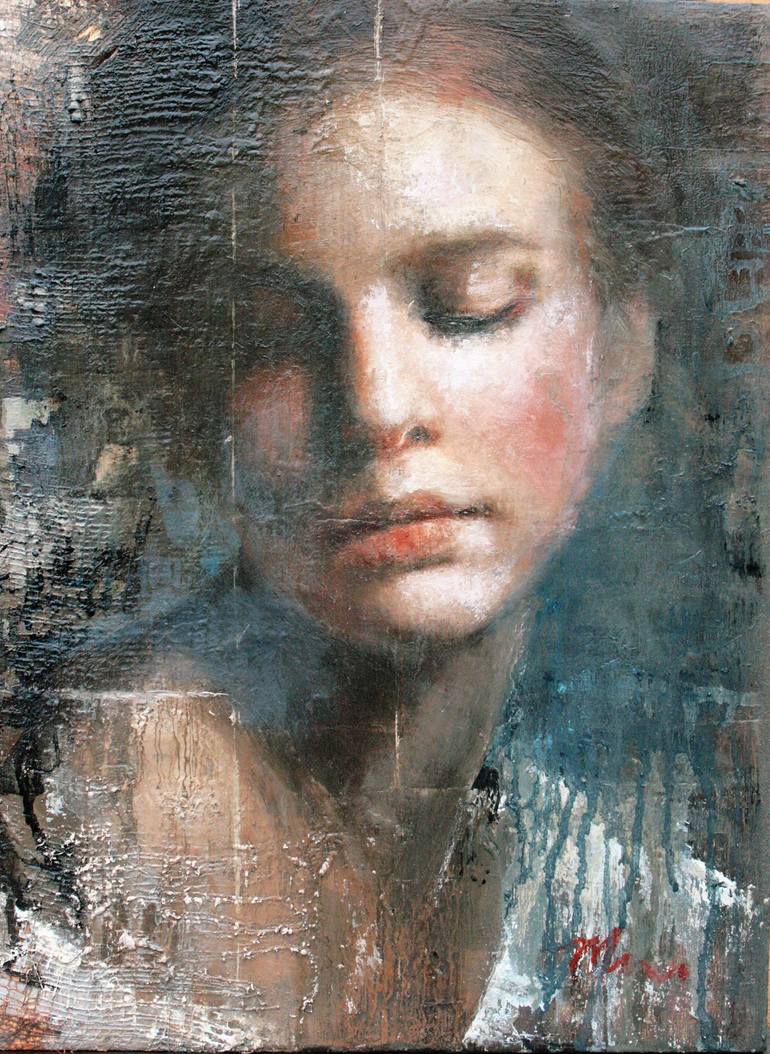 Original Figurative Women Painting by Mara Light