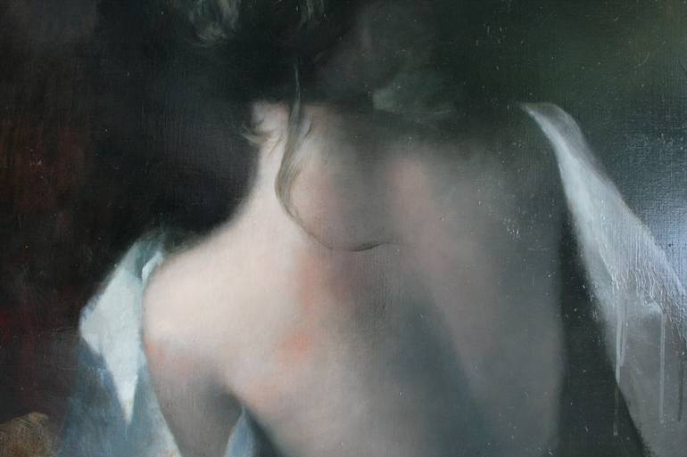 Original Figurative Nude Painting by Mara Light