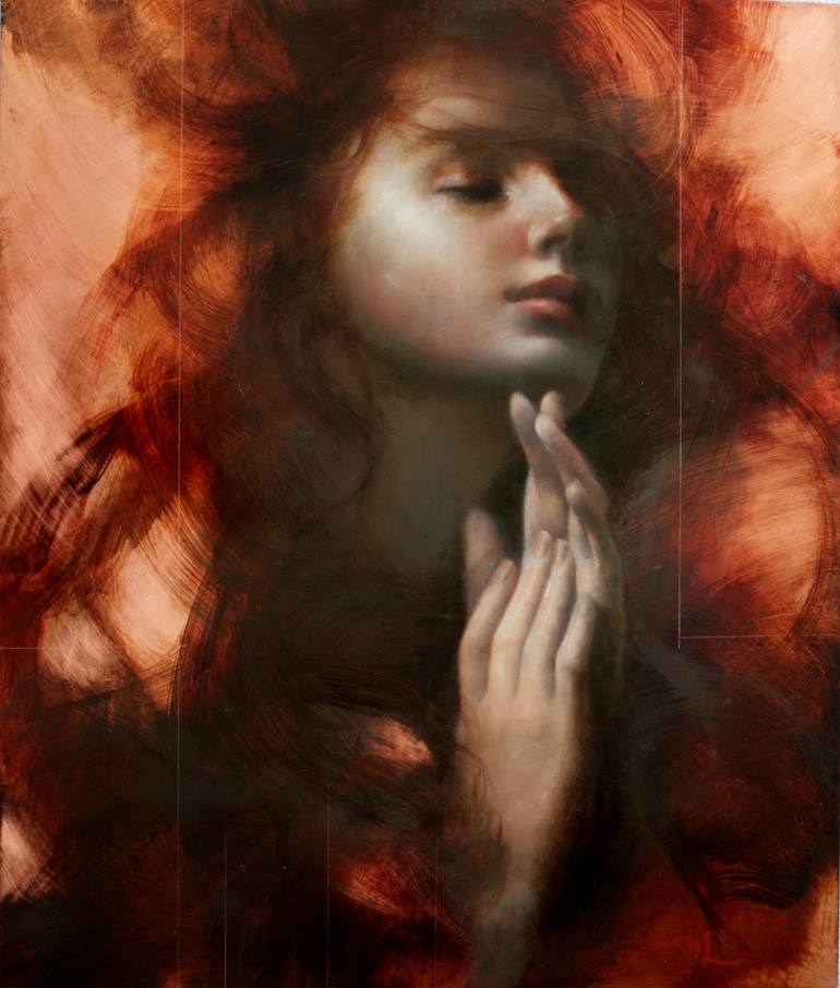 Original Contemporary Women Painting by Mara Light
