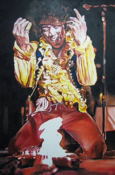 Print of Realism Music Paintings by Kieran Hassey