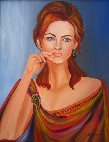 Original Impressionism Portrait Paintings by Elena Roush