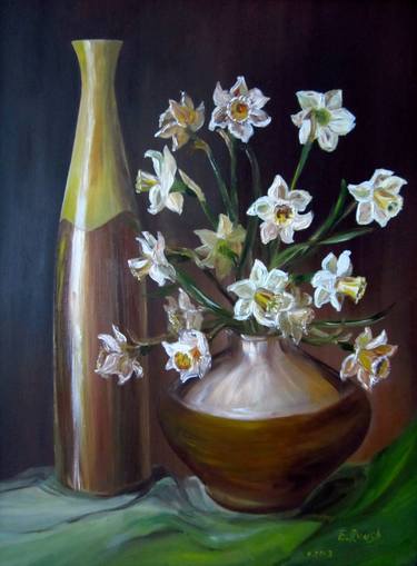 Original Still Life Paintings by Elena Roush