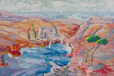 Original Expressionism Beach Paintings by Denis Kujundzic