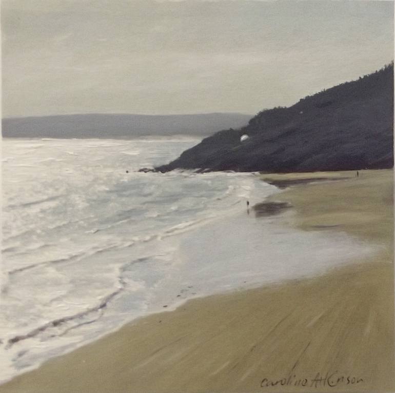 Shimmering Shore Painting by Caroline Atkinson Saatchi Art