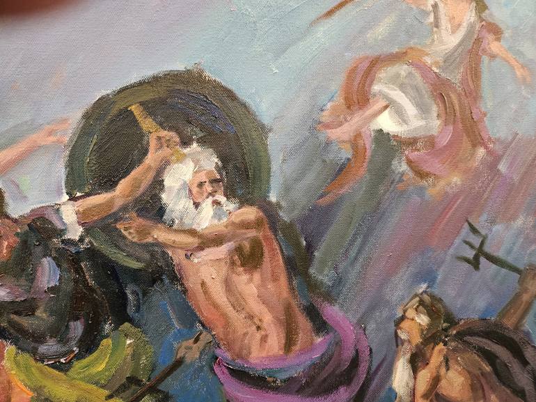 Original Classical mythology Painting by Philip Levine