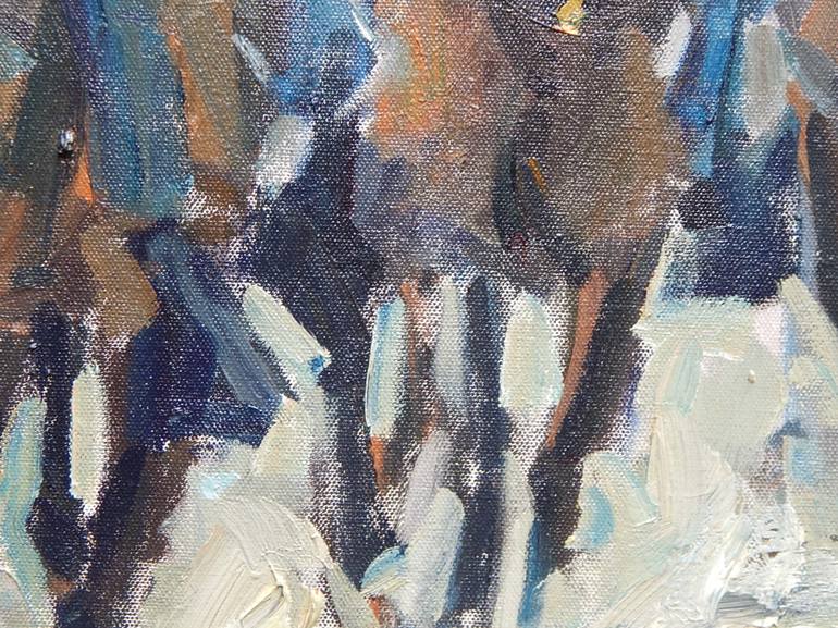 Original Expressionism Horse Painting by Philip Levine