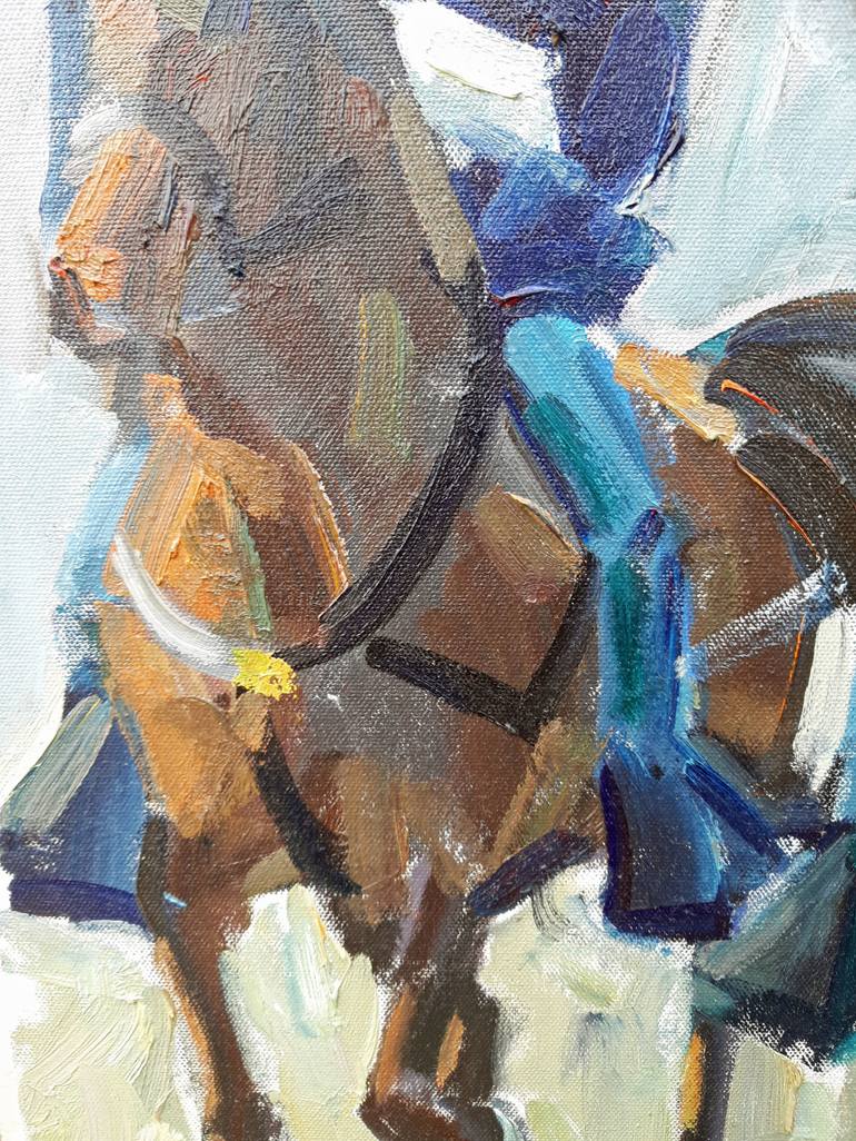 Original Horse Painting by Philip Levine