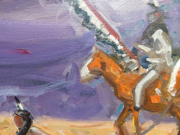 Original Expressionism People Painting by Philip Levine