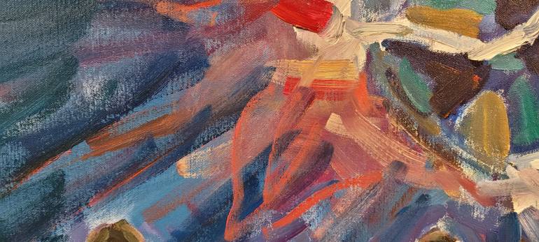 Original Conceptual Fantasy Painting by Philip Levine