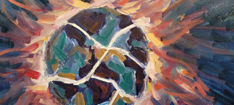 Original Conceptual Fantasy Painting by Philip Levine