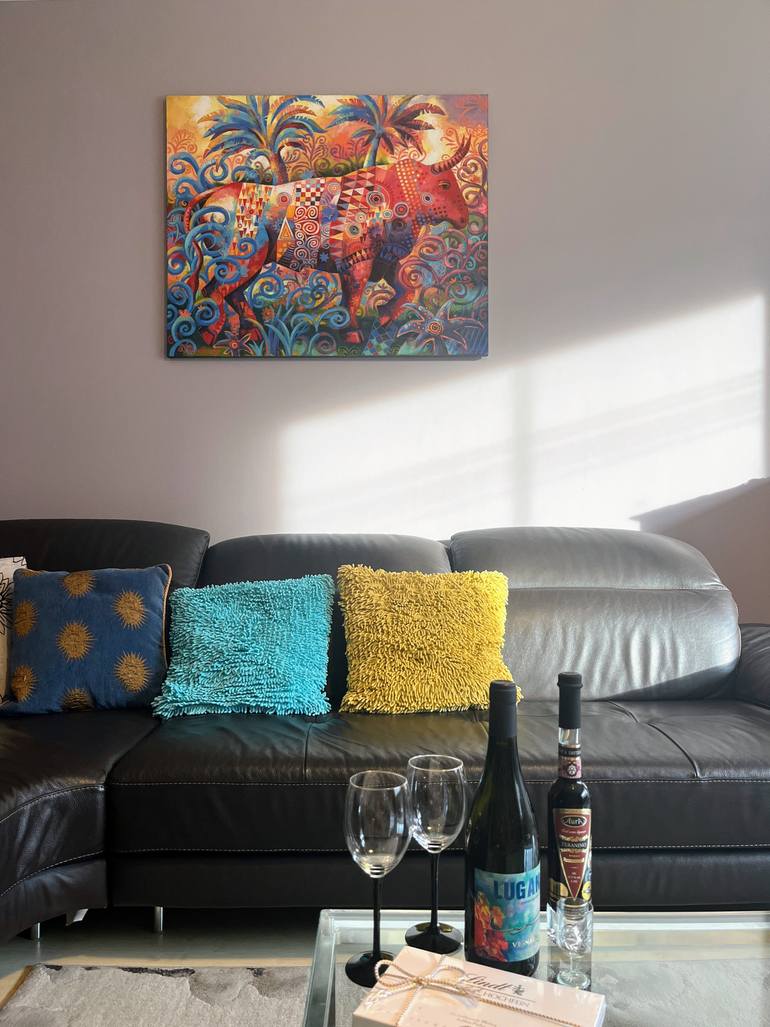 Original Contemporary Animal Painting by Slava Posudevsky