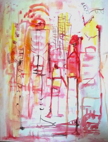 Original Abstract Expressionism Abstract Paintings by Xavier McPhie
