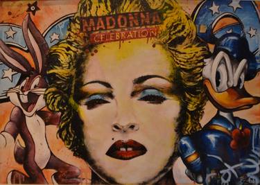 Original Pop Art Pop Culture/Celebrity Paintings by fabrizio ceccarelli