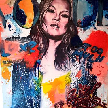 Print of Pop Art Pop Culture/Celebrity Paintings by fabrizio ceccarelli