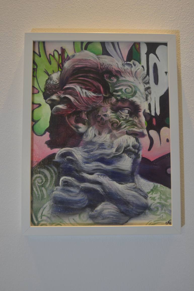 Original Figurative People Painting by Fabrizio Ceccarelli