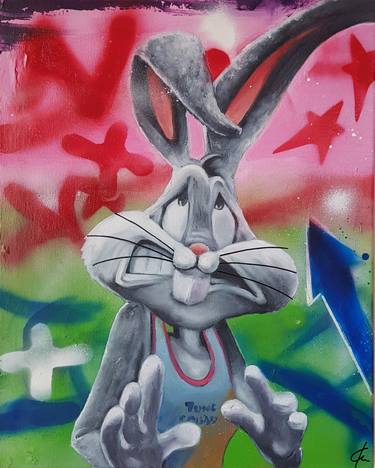 Bugs Bunny - Louis Vuitton - Artash Hakobyan - Acrylic on Canvas