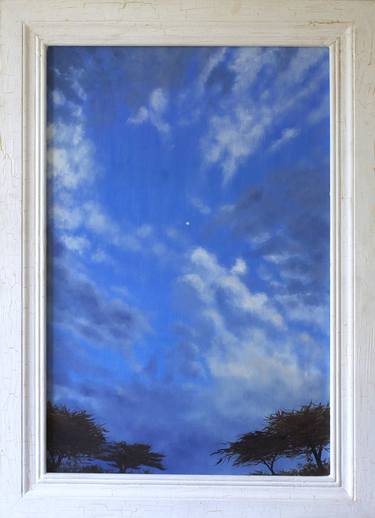 Early evening moon - SOLD thumb