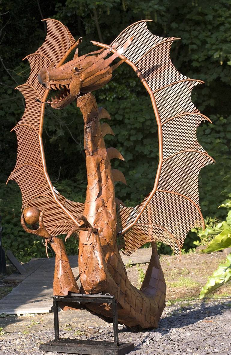 Dragon Sculpture - Print