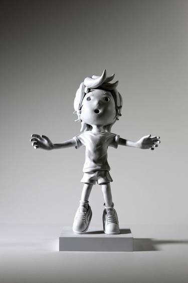 Original Figurative Children Sculpture by Giovanni Motta