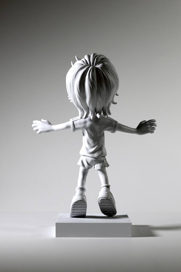 Original Figurative Children Sculpture by Giovanni Motta