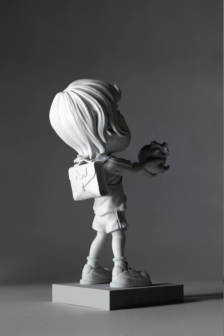 Original Figurative Children Sculpture by Giovanni Motta