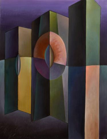 Original Geometric Paintings by Plamen Makov