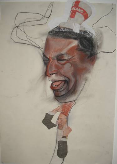 Print of Portraiture Political Drawings by Paraskevi Kapitali