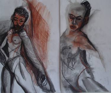 Print of Abstract Expressionism Celebrity Drawings by Paraskevi Kapitali