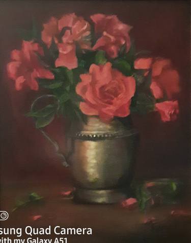 Original Fine Art Floral Paintings by Judi Snyder