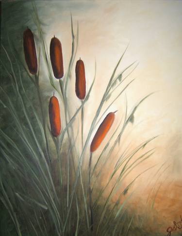 Original Realism Garden Paintings by Judi Snyder