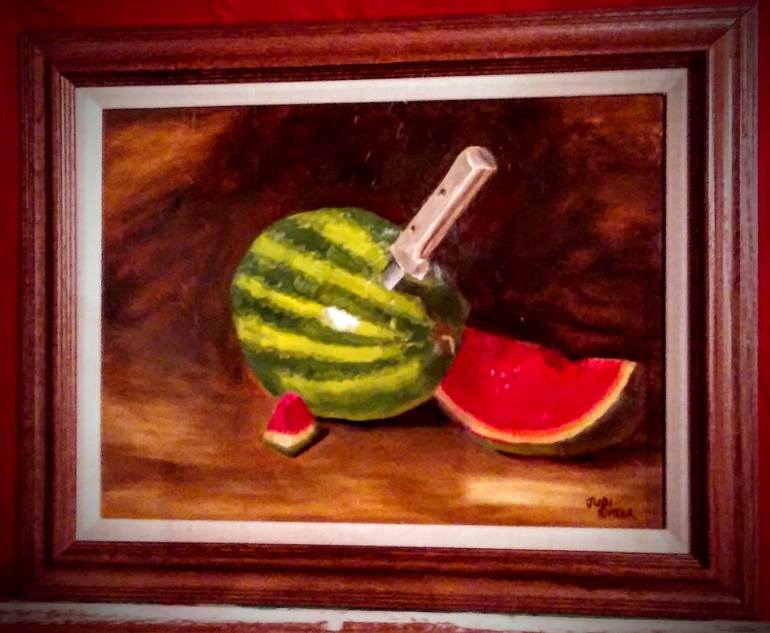 Original Food Painting by Judi Snyder