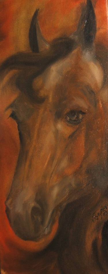 Original Realism Horse Paintings by Judi Snyder