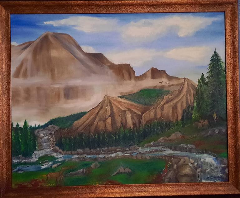 Original Realism Landscape Painting by Judi Snyder