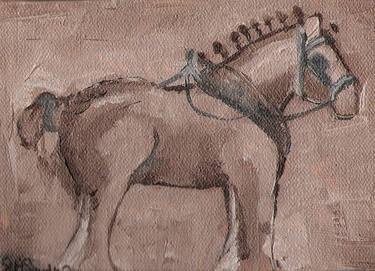 Print of Impressionism Horse Paintings by Judi Snyder