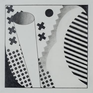 Original Abstract Drawings by Robert Klewitz