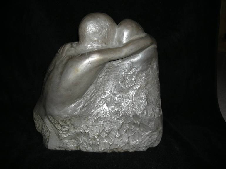 Original Figurative Love Sculpture by Scott Mohr