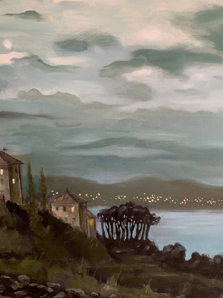 Original Impressionism Landscape Painting by Robert Inestroza