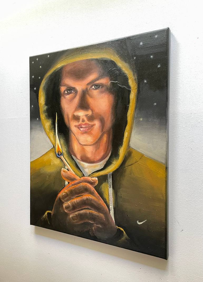 Original Baroque Men Painting by Robert Inestroza