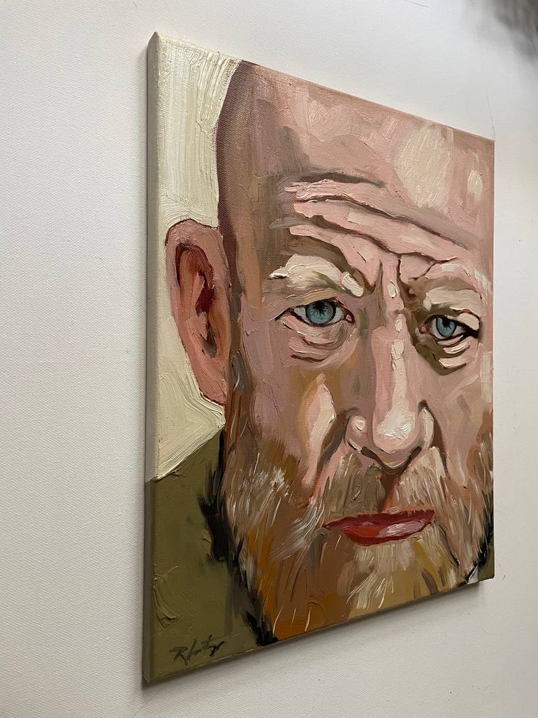 Original Figurative People Painting by Robert Inestroza