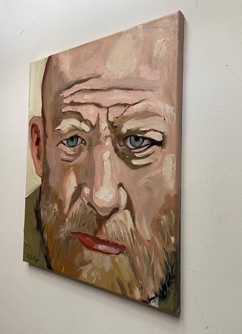 Original Figurative People Painting by Robert Inestroza